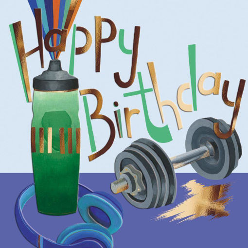 Picture of HAPPY BIRTHDAY CARD GYM